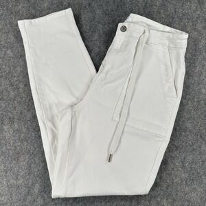 Judy Blue Pants Womens 13 High Rise Garment Dyed Cuffed Drawstring